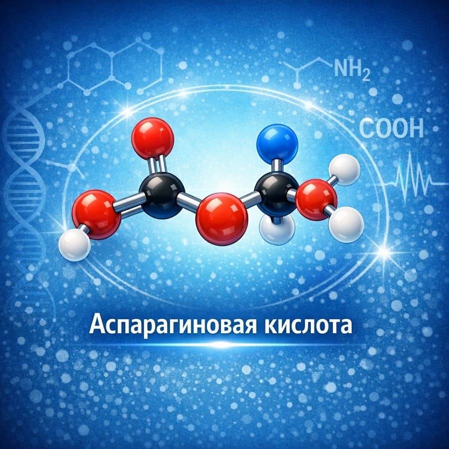 Аспарагиновая аминокислота (аспартат)
