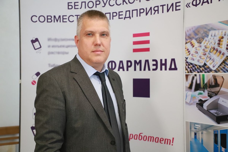 Михаил Шашко, заместитель генерального директора по производству СП ООО «ФАРМЛЭНД»