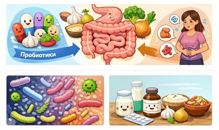 Пробиотики: краткое определение