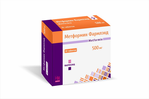Метформин Фармлэнд 500 мг и 850 мг №30, таблетки: инструкция и описание .