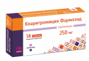 Кларитромицин Фармлэнд 250 мг, таблетки 