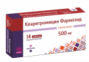Кларитромицин Фармлэнд 500 мг, таблетки 