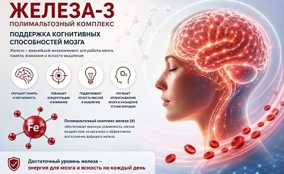 Как дефицит железа «крадет» ваш интеллект и что с этим делать?