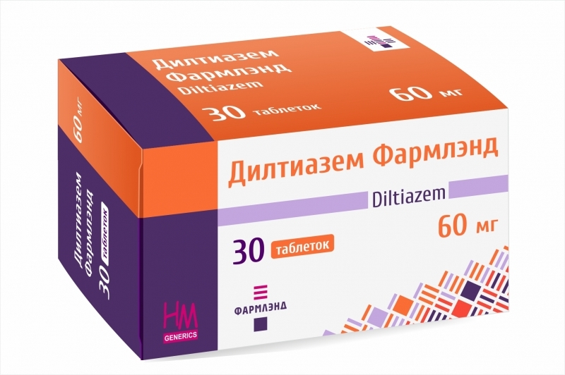 Diltiazem 60 mg №30