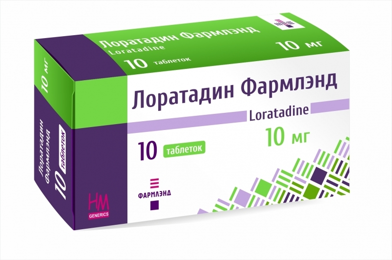 Loratadine Pharmland 10 mg No. 10