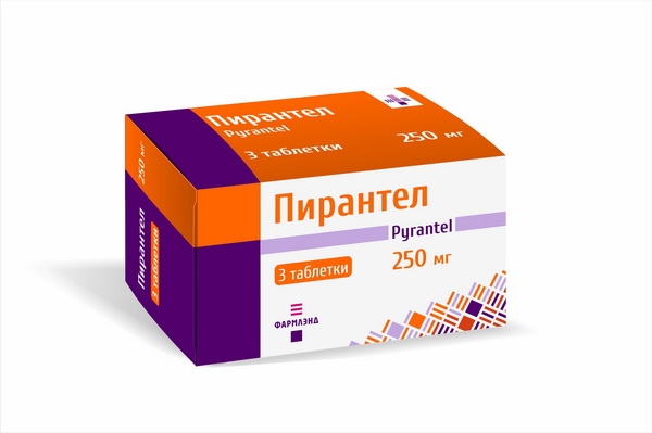 Пирантел 250 мг №6, таблетки