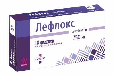 Лефлокс 750 мг №10